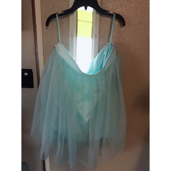 Fairy Kei SeaFoam airy tutu or petticoat - Picture 2 of 2